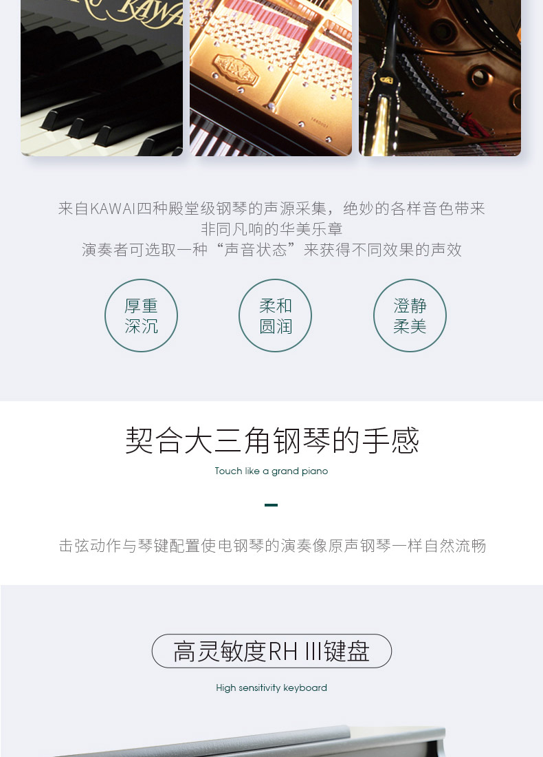 KAWAI卡瓦依 CN29电钢琴(图4)