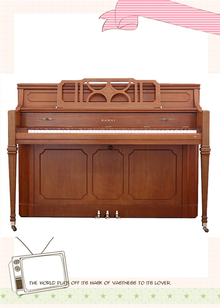 日本原装进口卡哇伊古典钢琴 KAWAI KL-11WI(图2)